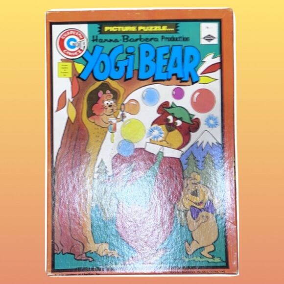1975 Charlton Comics Group Hanna-Barbera Yogi Bear Comic Book Cover Puzzle - Picture 5 of 5